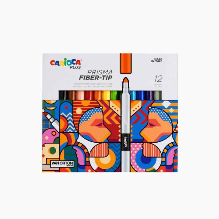ΜΑΡΚΑΔΟΡΟΙ ART CARIOCA PLUS ΣΕΤ 12 χρωμάτων.