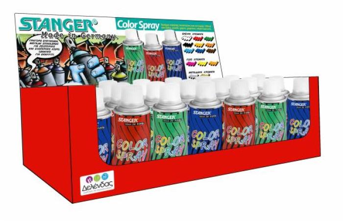 ΧΡΩΜΑΤΑ STANGER Σπρέι 150ml