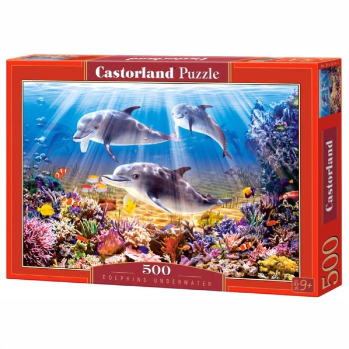 PUZZLE  CASTORLAND 500τεμ. Dolphins Underwater