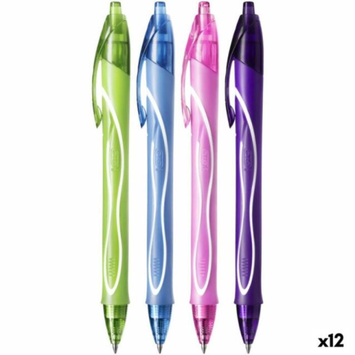 ΣΤΥΛΟ BIC ΑΥΤΟΜΑΤΟ GELOCITY QUICK DRY GRIP (gel 0.7mm) ΧΡΩΜΑΤΙΣΤΟ (964826)