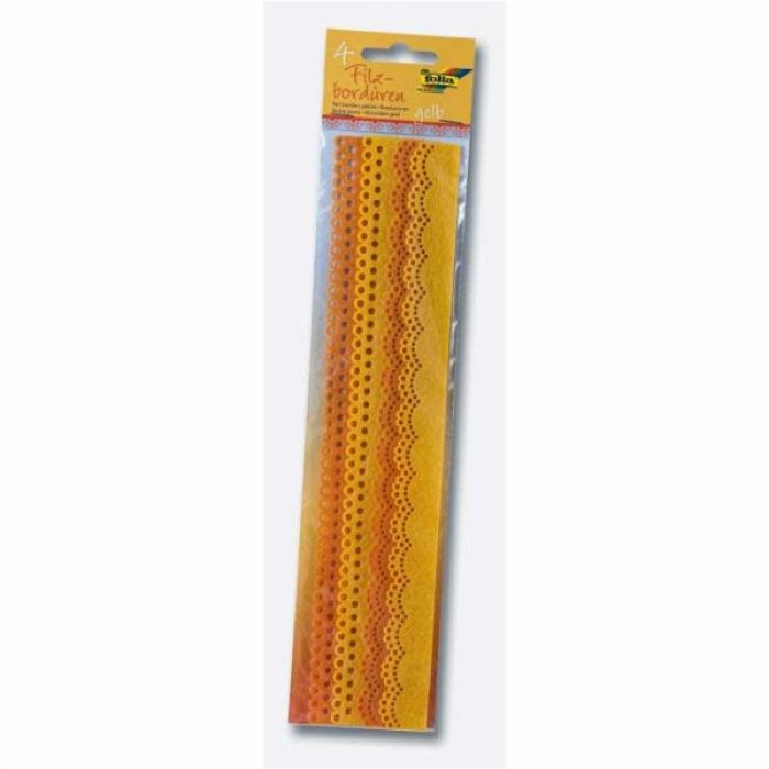 ΔΑΝΤΕΛΑ FOLIA 30cm  ΣΕΤ 4τεμ. ΚΙΤΡΙΝΗ