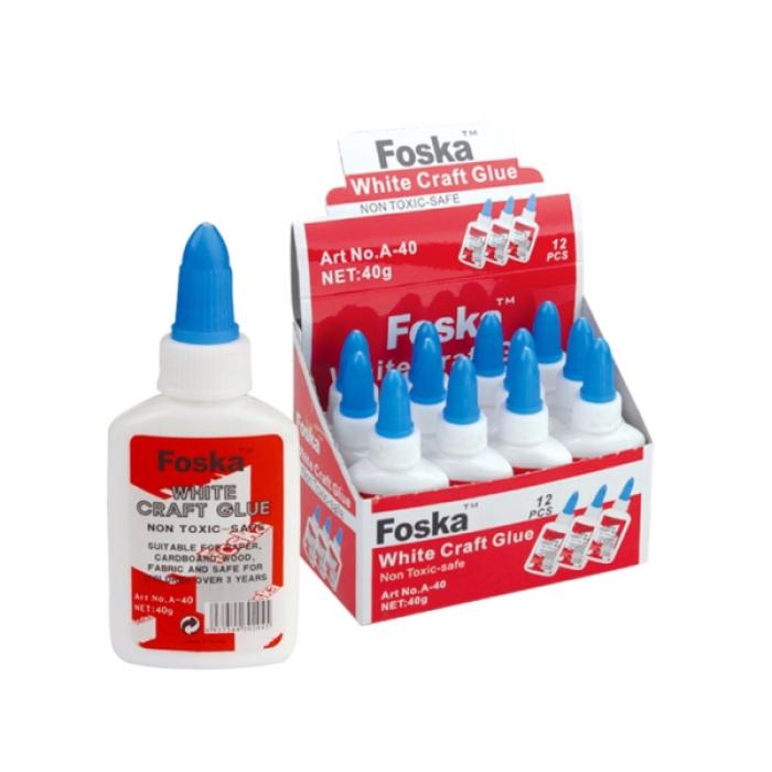 ΚΟΛΛΑ FOSKA ΛΕΥΚΗ 100gr