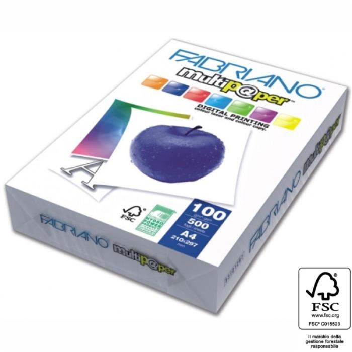ΧΑΡΤΙ ΦΩΤΟΤΥΠΙΚΟ ΛΕΥΚΟ FABRIANO Α4 100gr (500φ) multipaper