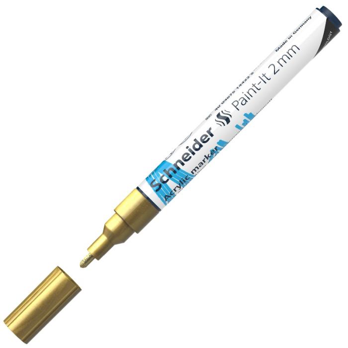 ΜΑΡΚΑΔΟΡΟΙ SCHNEIDER PAINT-IT 310 (2mm) ΧΡΥΣΟ