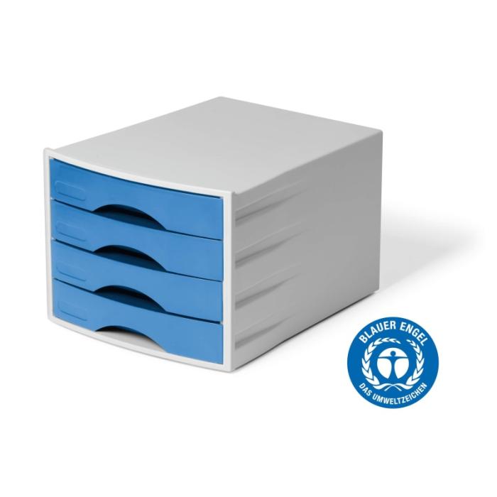ΣΥΡΤΑΡΟΘΗΚΗ DURABLE ECO 4 ΣΥΡΤΑΡΙΑ ΦΑΡΔΙΑ ΓΚΡΙ-ΜΠΛΕ