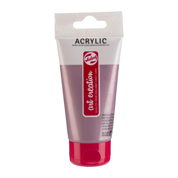 TALENS ΧΡΩΜΑΤΑ ΑΚΡΥΛΙΚΑ ART CREATION 75ml METALL.ROSE