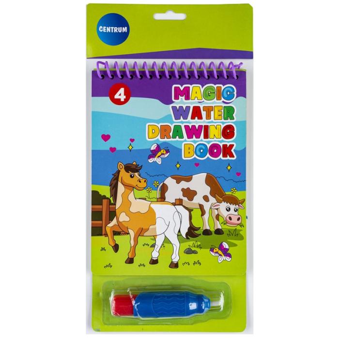 ΜΑΡΚΑΔΟΡΟΙ CENTRUM MAGIC WATER DRAWING BOOK 15x20 FARM