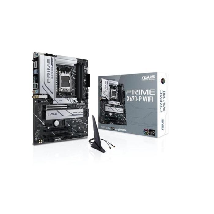 ASUS PRIME X670-P WIFI AMD X670 Socket AM5 ATX (90MB1BV0-M0EAY0) (ASU90MB1BV0-M0EAY0)