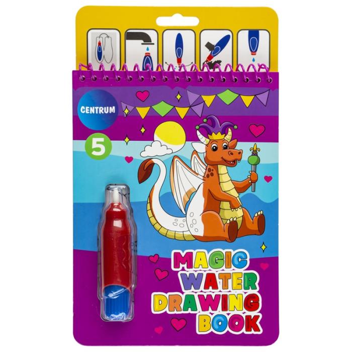 ΜΑΡΚΑΔΟΡΟΙ CENTRUM MAGIC WATER DRAWING BOOK 15x20 DRAGON