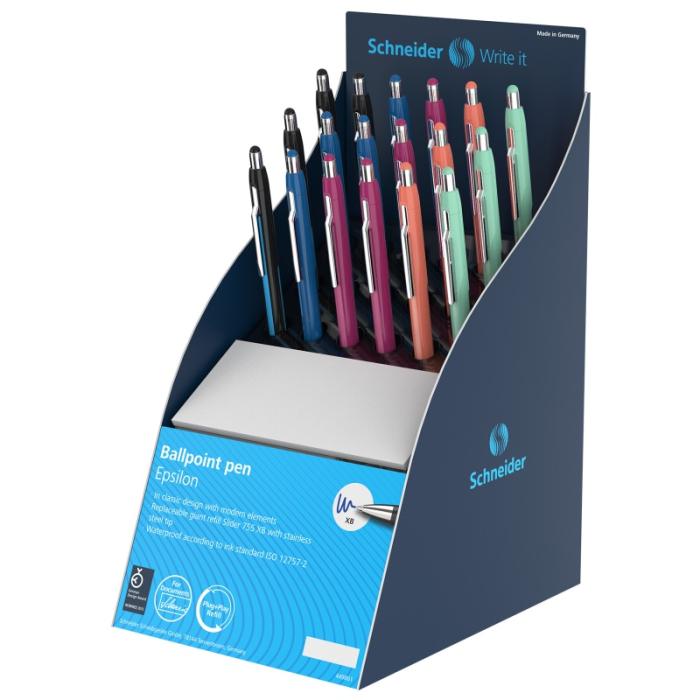 ΒΙΤΡΙΝΑ RACK ΣΤΥΛΟ SCHNEIDER EPSILON  COLOUR (stand 18τεμ.)