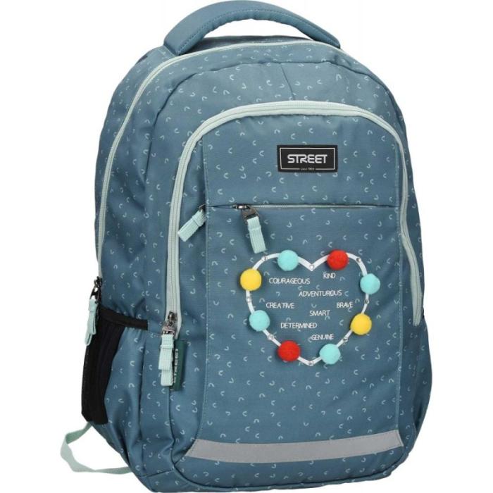 ΤΣΑΝΤΑ ΣΧΟΛΙΚΗ STREET ALFA SMART 30x19x43cm (με εργονομική πλάτη air system)