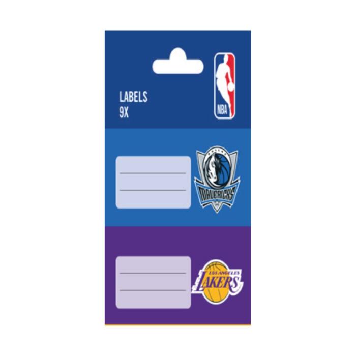 ΕΤΙΚΕΤΕΣ ΣΧΟΛΙΚΕΣ NBA (3 φύλλα)
