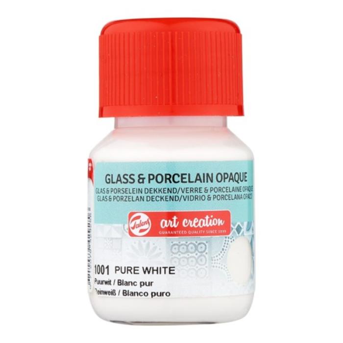 TALENS ART CREATION ΧΡΩΜΑΤΑ OPQ GLASS/PORCELAIN  30ml PURE WHITE