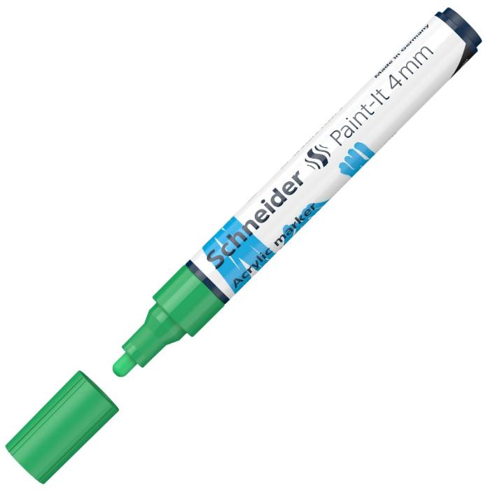 ΜΑΡΚΑΔΟΡΟΙ SCHNEIDER PAINT-IT 320 (4mm) ΠΡΑΣΙΝΟ