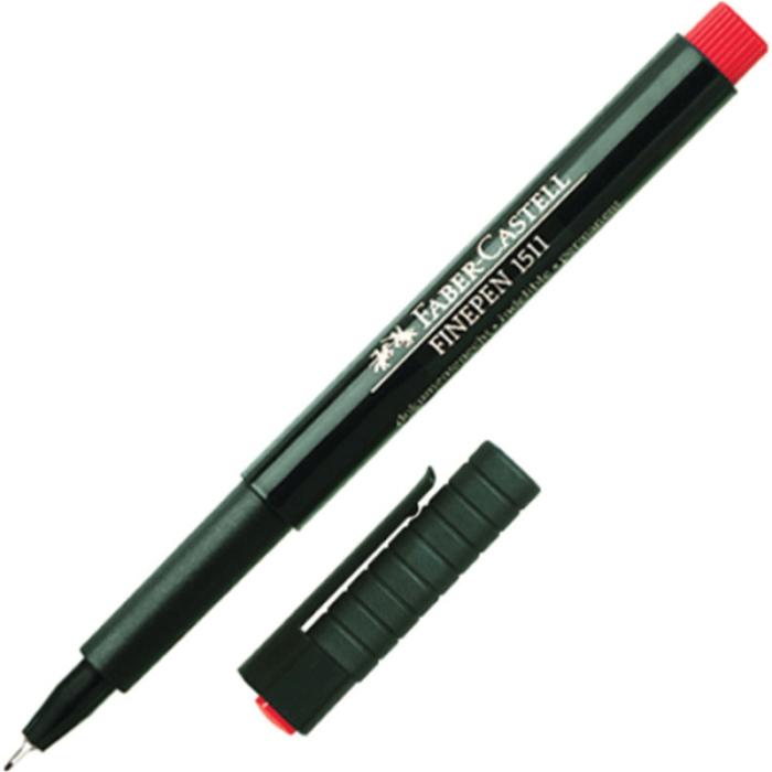 ΜΑΡΚΑΔΟΡΟΙ F.CASTELL FINE PEN 0.4 ΚΟΚΚΙΝΟ