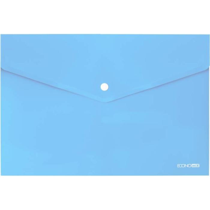 ΦΑΚΕΛΟΣ ΔΙΑΦΑΝΗΣ PP ECONOMIX  ΚΟΥΜΠΙ 24Χ33 PASTEL BLUE