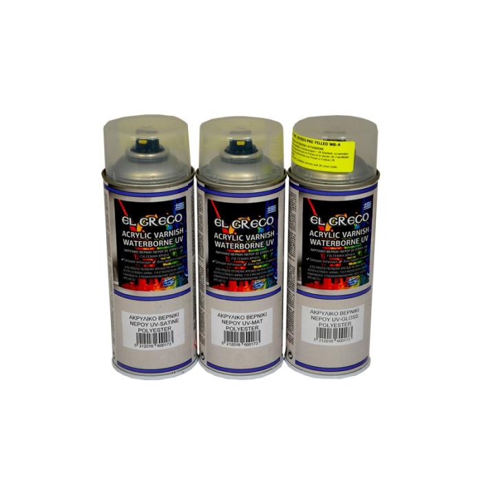 ΒΕΡΝΙΚΙ EL GRECO ΝΕΡΟΥ Σπρέι ΠΟΛΥΕΣΤΕΡΑ 400ml
