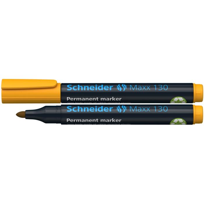ΜΑΡΚΑΔΟΡΟΙ SCHNEIDER PERMANENT MAXX 130 ΣΤΡΟΓ. ΜΥΤΗ 1-3mm ΚΙΤΡΙΝΟ