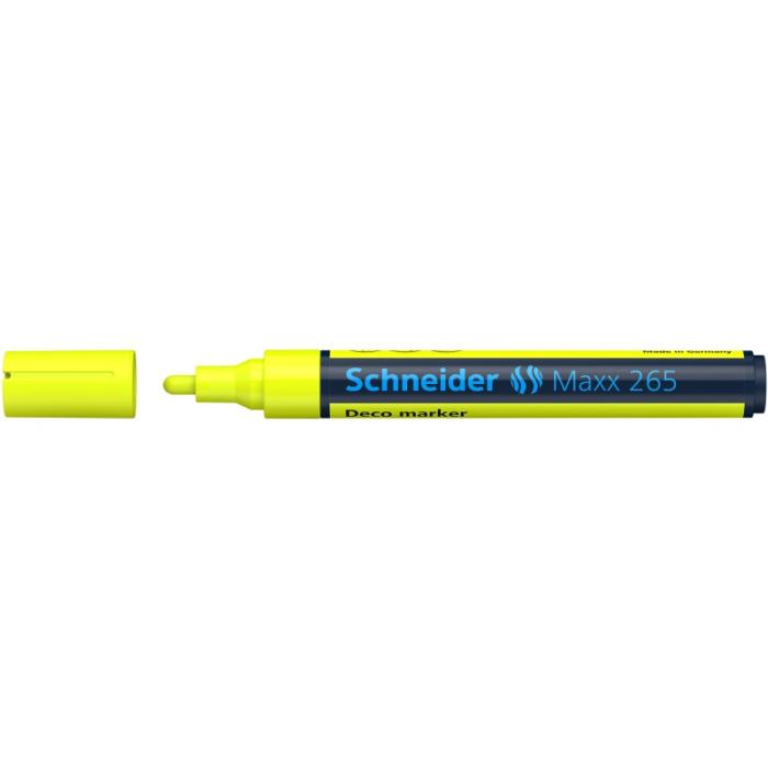 ΜΑΡΚΑΔΟΡΟΙ SCHNEIDER ΥΓΡΗΣ ΚΙΜΩΛΙΑΣ (2+3mm) Νο 265 ΚΙΤΡΙΝΟ