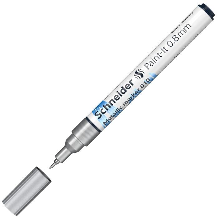 ΜΑΡΚΑΔΟΡΟΙ SCHNEIDER PAINT-IT METALIC 010 (0.8mm) SILVER