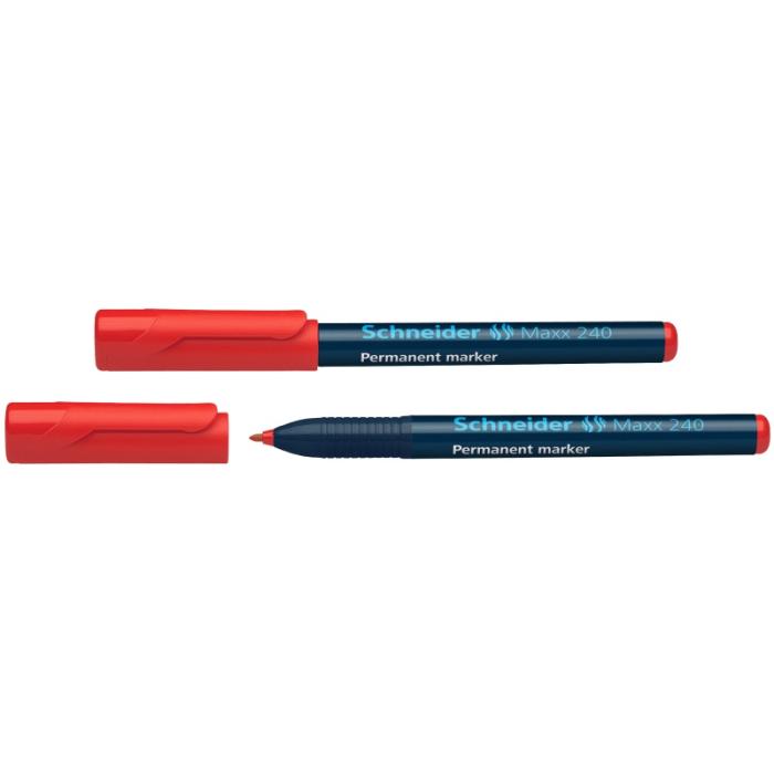 ΜΑΡΚΑΔΟΡΟΙ SCHNEIDER PERMANENT MAXX 240 1-2mm ΚΟΚΚΙΝΟ