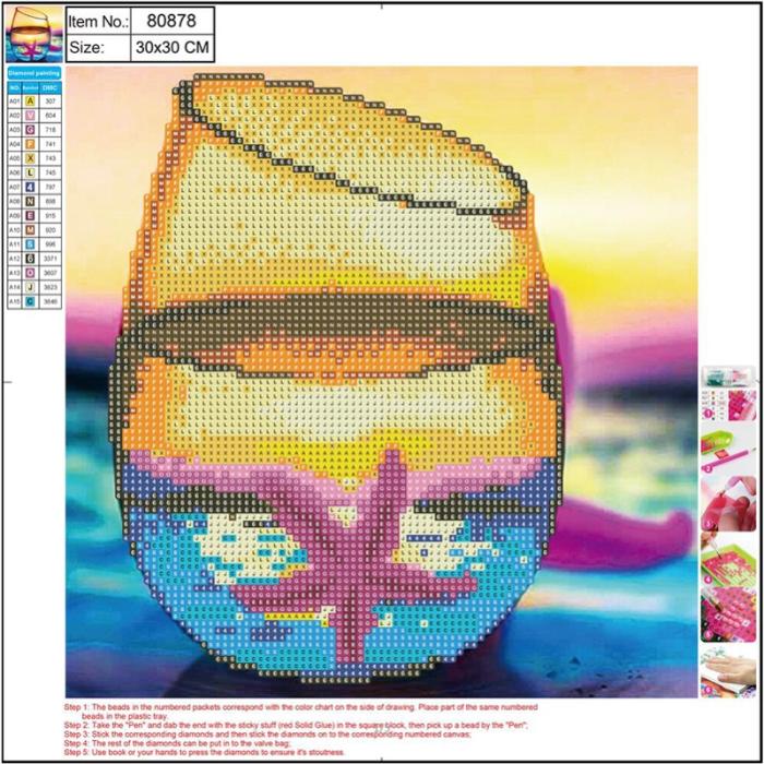 ΚΑΤΑΣΚΕΥΕΣ DIAMOND PAINTING 30x30 80878