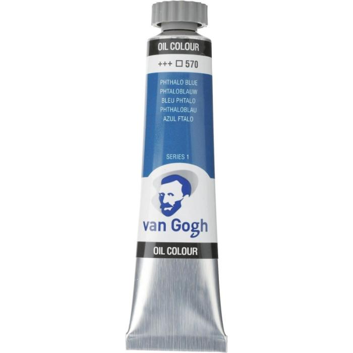 TALENS ΧΡΩΜΑΤΑ ΛΑΔΙΟΥ 20ml PHTHALO BLUE No 570