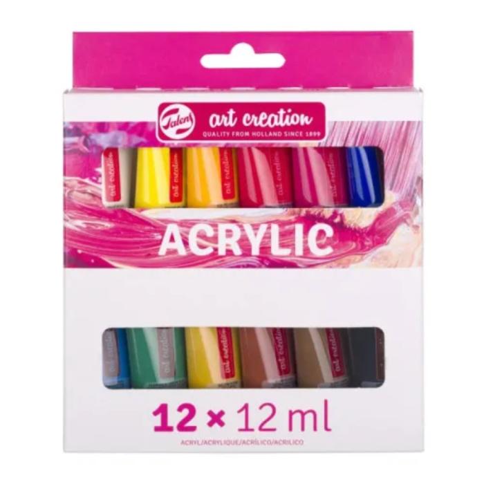 TALENS ART CREATION ACRYLIC COLOR ΣΕΤ 12 ΧΡΩΜ. 12ml