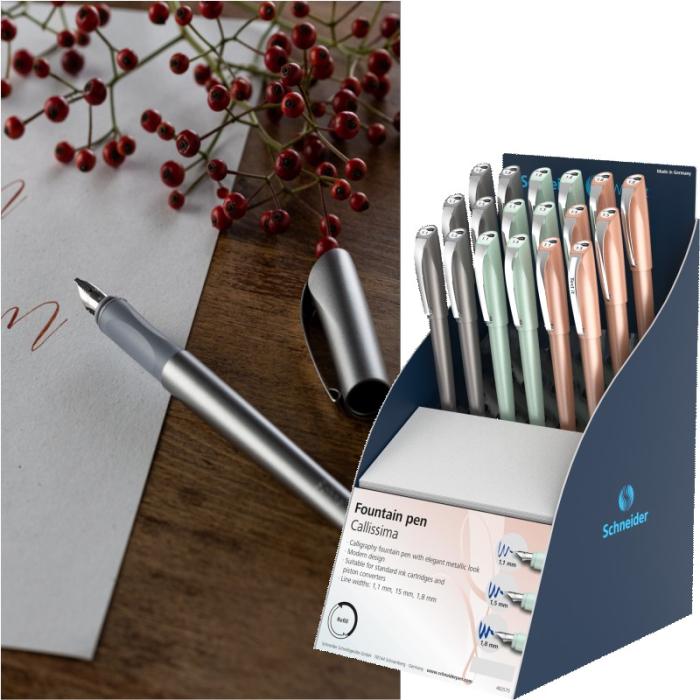 ΒΙΤΡΙΝΑ ΠΕΝΝΑ SCHNEIDER CALLISSIMA  (stand 17 τεμ.) (καλιγραφίας)