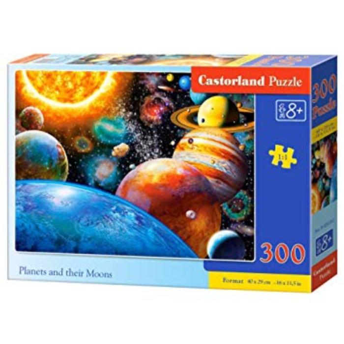 ΠΑΙΧΝΙΔΙ PUZZLE  CASTORLAND 300τεμ. Planets and their moons