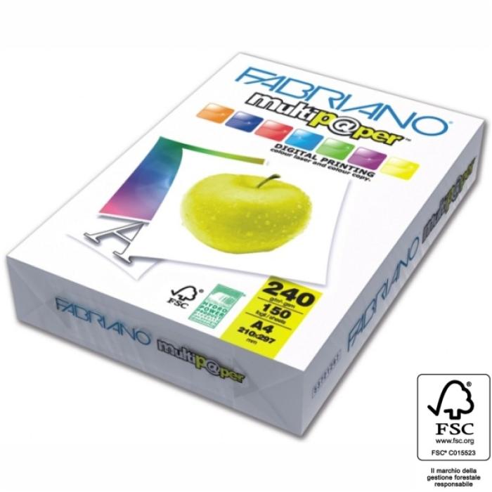 ΧΑΡΤΙ ΦΩΤΟΤΥΠΙΚΟ ΛΕΥΚΟ FABRIANO Α4 240gr (150φ) multipaper