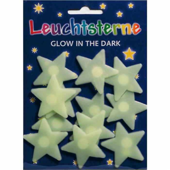 ΑΥΤΟΚΟΛΛΗΤΑ BSB GLOW IN THE DARK SMALL STARS 12τεμ. Φ3mm