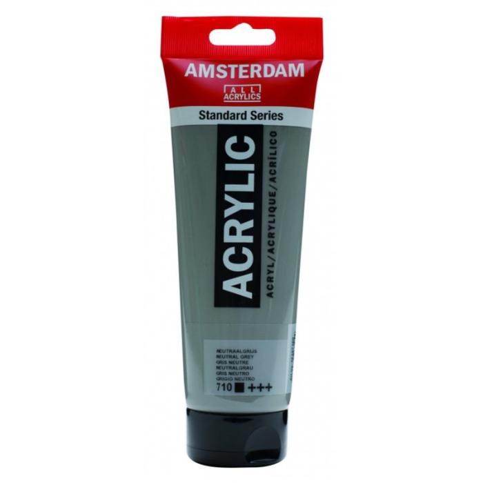 TALENS ΧΡΩΜΑΤΑ ΑΚΡΥΛΙΚΑ AMSTERDAM 120ml NEUTRAL GREY N.710