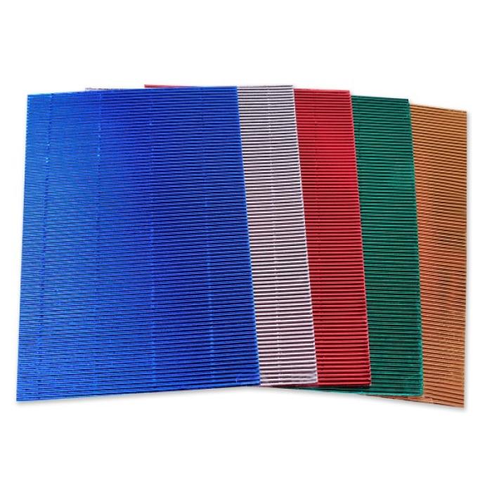 ΧΑΡΤΟΝΙΑ ΟΝΤΟΥΛΕ COLORFIX 50χ70 ΜΕΤΑΛΛΙΖΕ ΜΠΛΕ 250γρ.