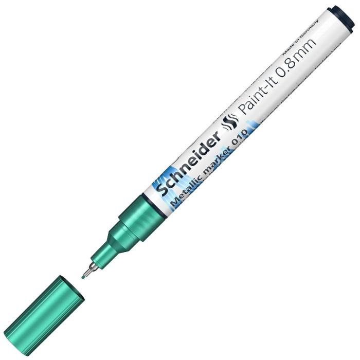 ΜΑΡΚΑΔΟΡΟΙ SCHNEIDER PAINT-IT METALIC 010 (0.8mm) GREEN