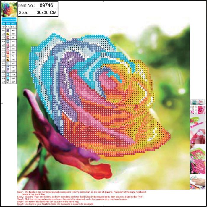 ΚΑΤΑΣΚΕΥΕΣ DIAMOND PAINTING 30x30 89746
