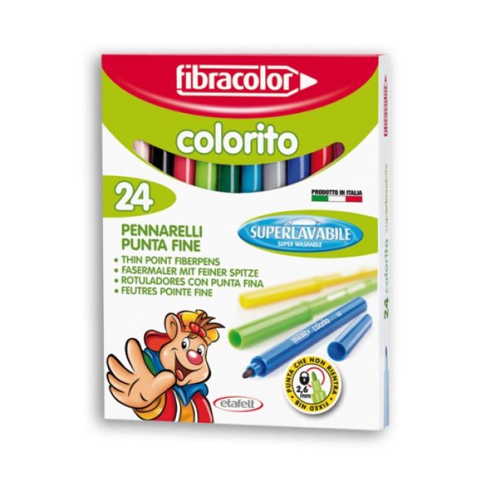 ΜΑΡΚΑΔΟΡΟΙ FIBRA COLORITO S.WASHABLE ΤΩΝ 24