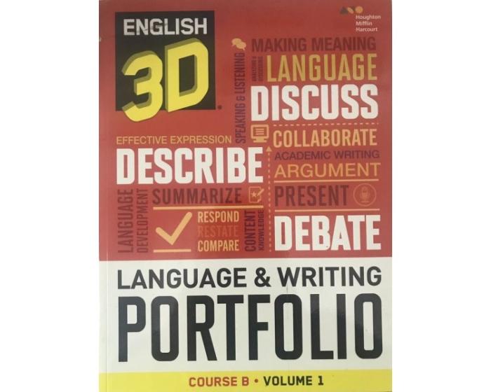 ENGLISH 3D COURSE B VOLUME 1 LANGUAGE   WRITING PORTFOLIO