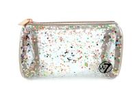 Clear Glitter Cosmetics Bag