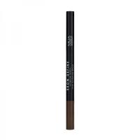 MUA Brow Define Eyebrow Pencil - With Blending Brush - Dark Brown