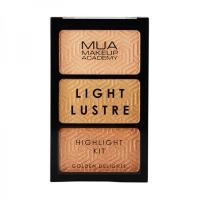 MUA Light Lustre Trio Highlight - Golden Delights