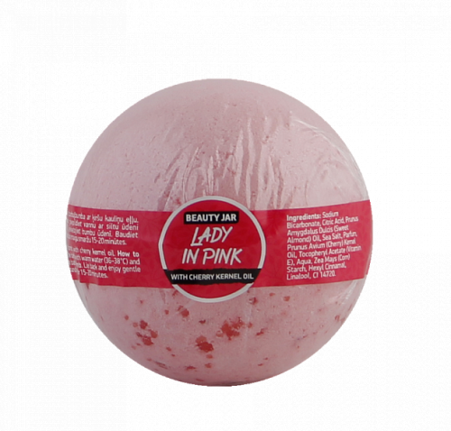 Beauty Jar “LADY IN PINK” bath bomb