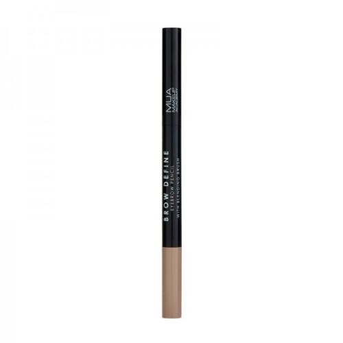 MUA Brow Define Eyebrow Pencil - With Blending Brush - Fair