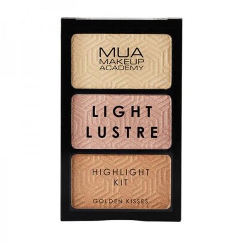 MUA Light Lustre Trio Highlight - Golden Kisses