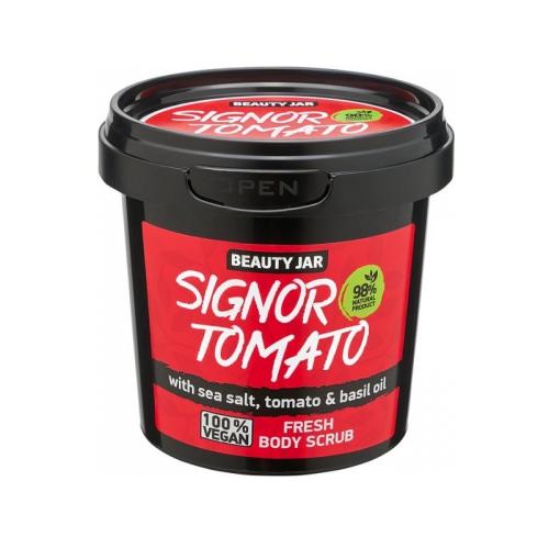 Beauty Jar “SIGNOR TOMATO” Δροσερό scrub σώματος