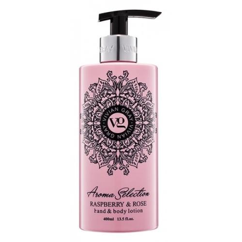 Κρέμα Σώματος–Χεριών Raspberry &amp; Rose 400ml - Vivian Gray