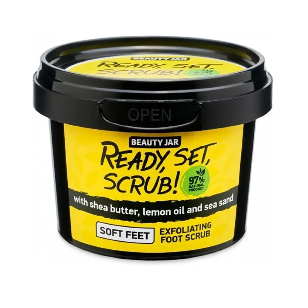 Beauty Jar “READY, SET, SCRUB!” Scrub πόδιων