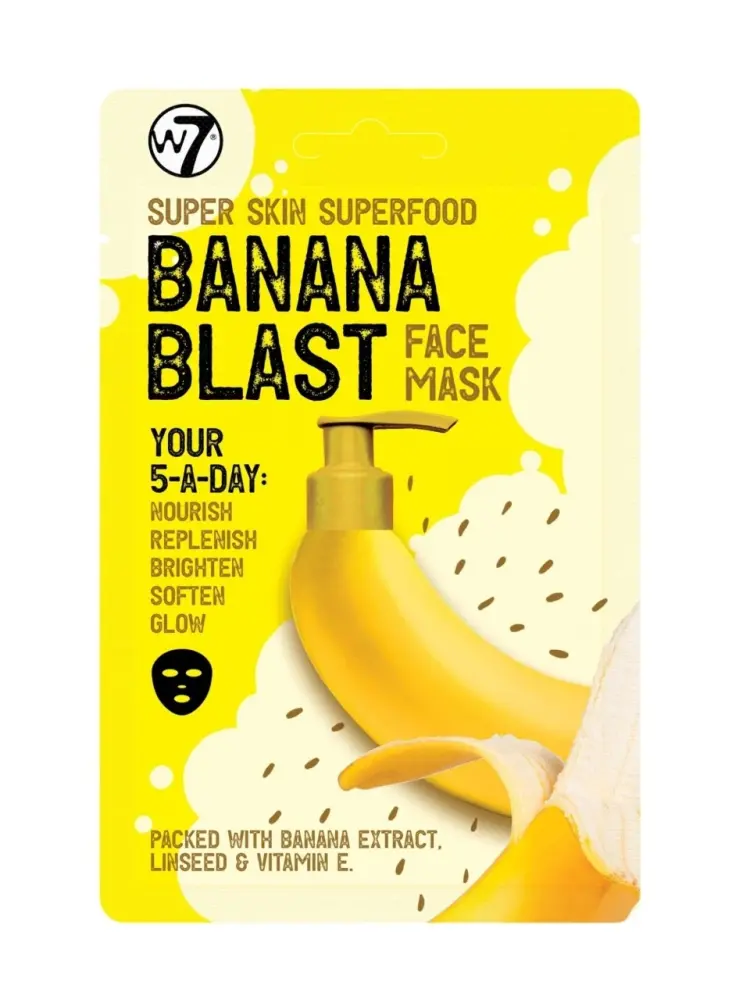 Super Skin Superfood Μάσκα προσώπου - Banana Blast