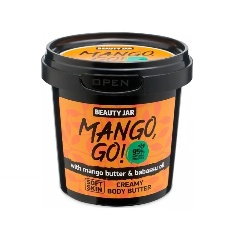 Beauty Jar “MANGO, GO!” Κρεμώδες βούτυρο σώματος