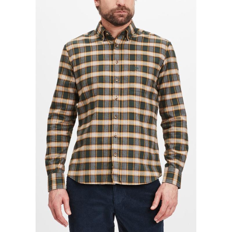 SHIRTS Soft Peached Flannel, B.D., 1/1 - 1221 8130 - FYNCH HATTON